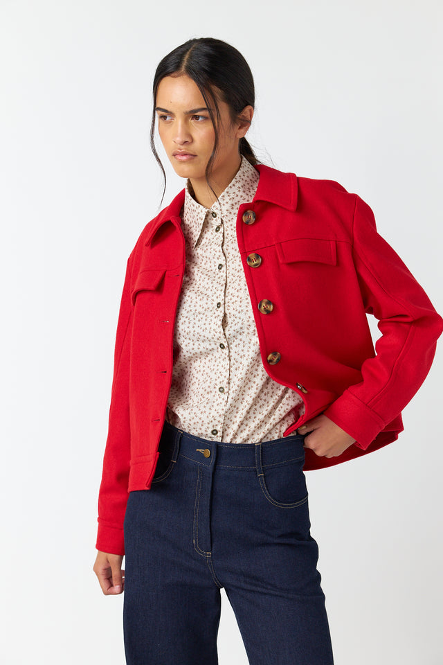 Flannel jacket