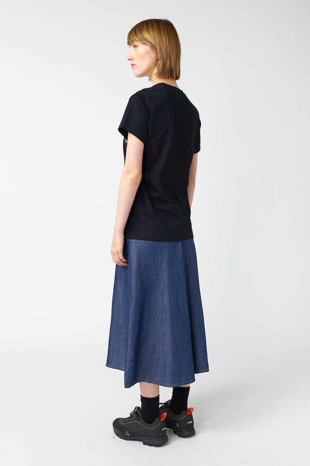 Scattered pansy t-shirt