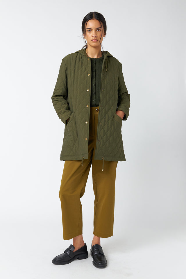 Quilted parka