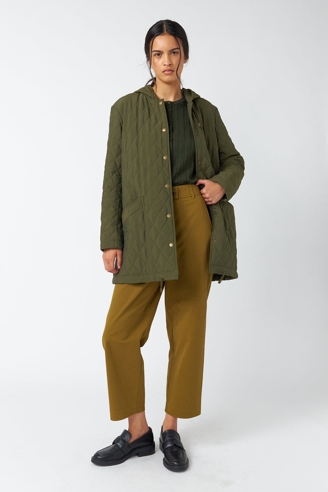 Quilted parka