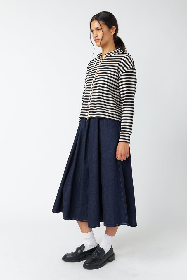 Stripey hoodie