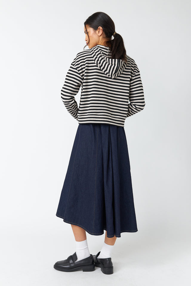 Stripey hoodie