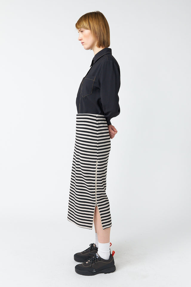 Stripey skirt