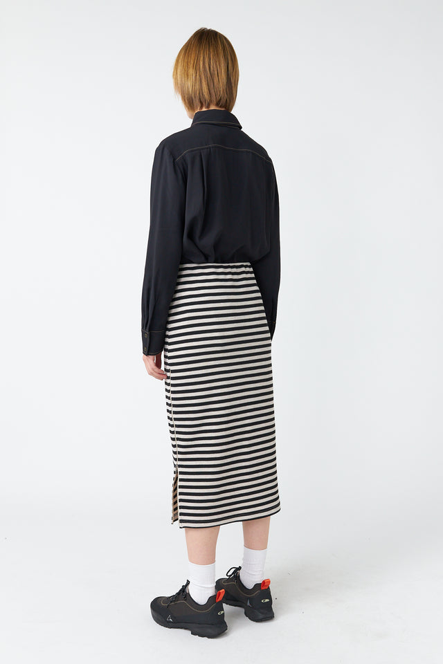 Stripey skirt