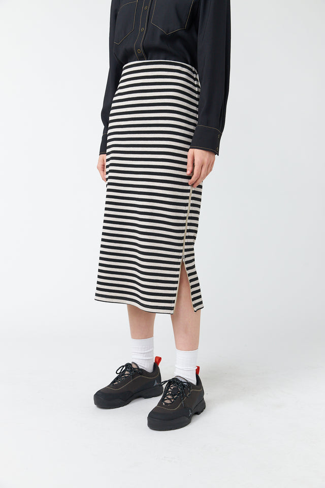 Stripey skirt