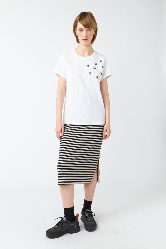 Scattered pansy t-shirt