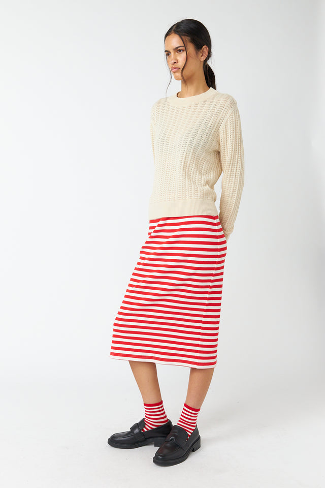Scallop jumper