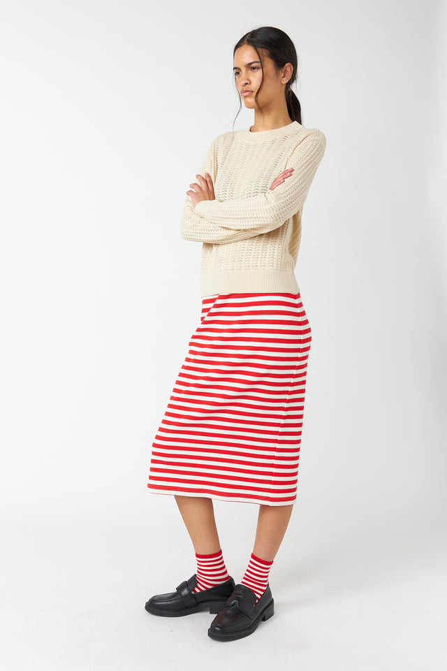 Stripey skirt