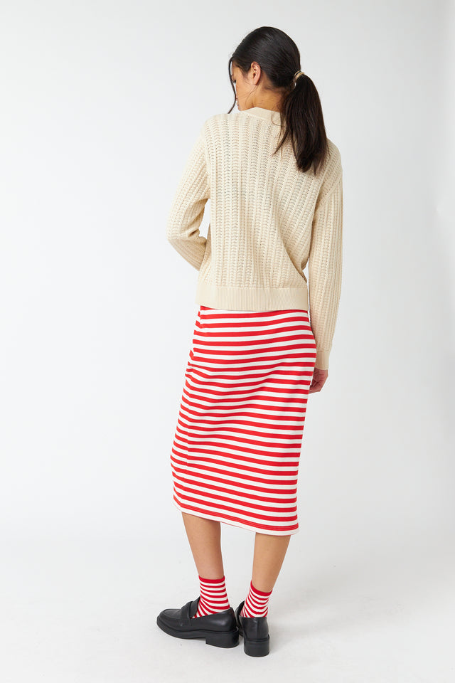 Stripey skirt