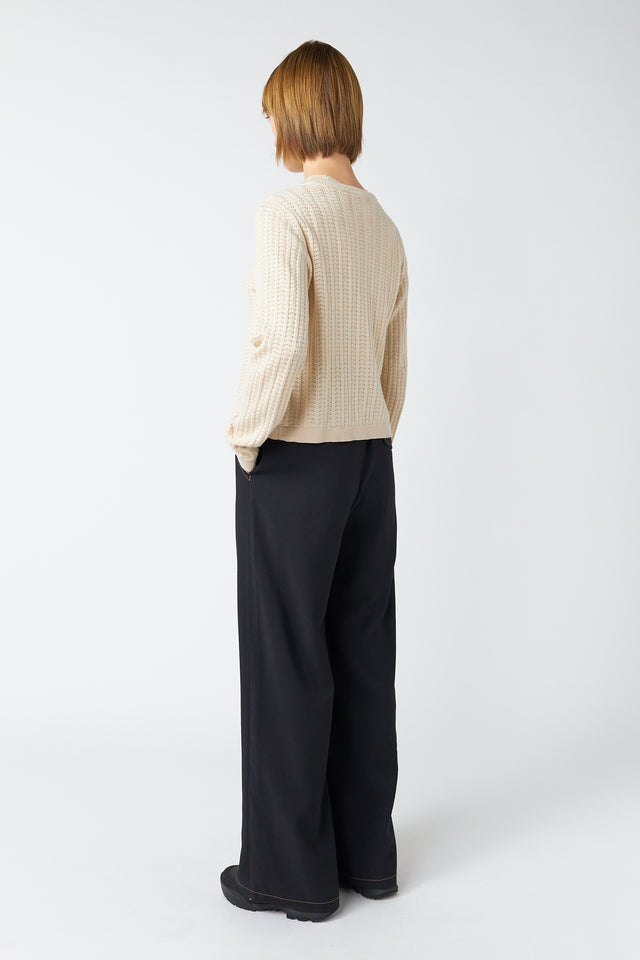 Scallop cardigan