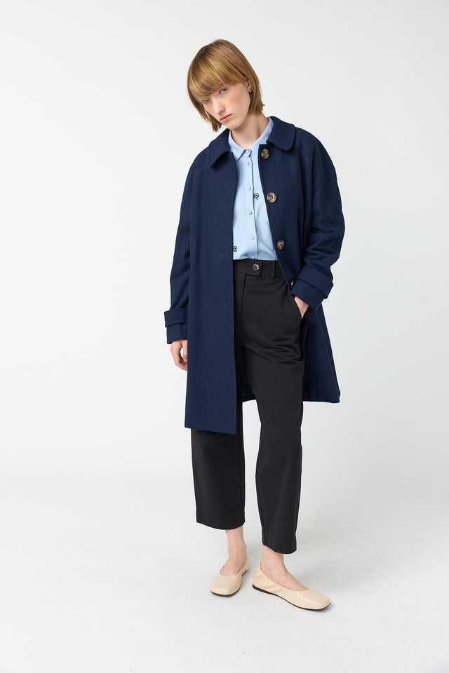 Flannel coat