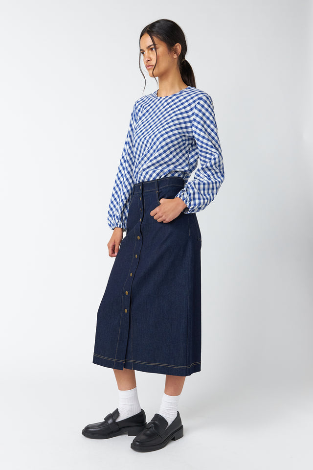 Gingham top