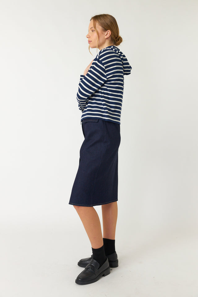 Sailor stripe hoodie