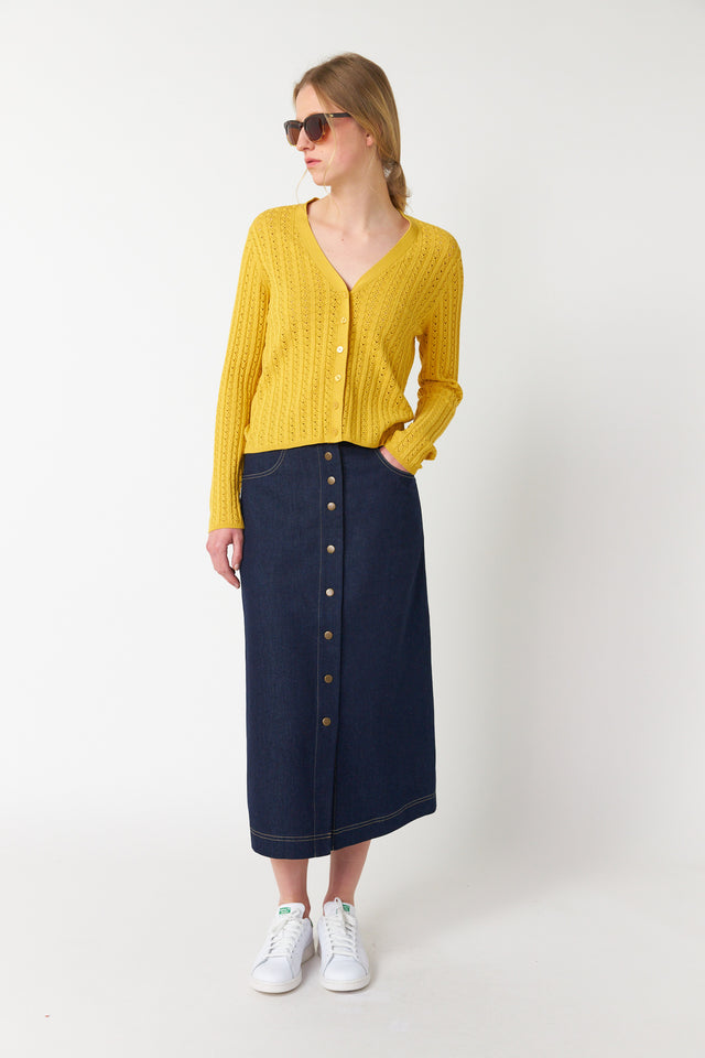 Shell cardigan