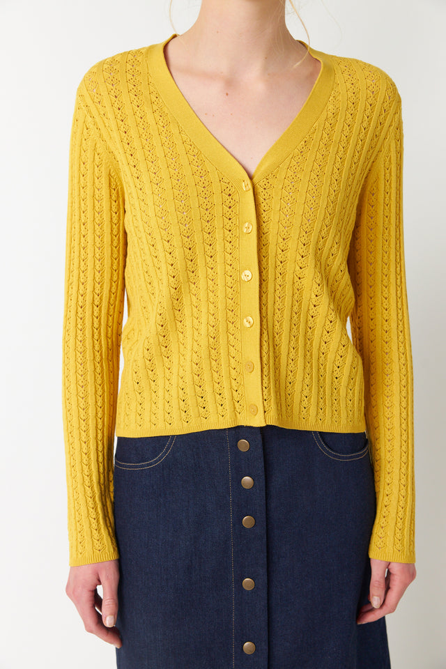 Shell cardigan