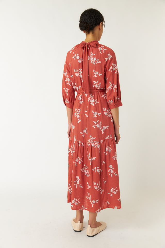 Blooms midi dress