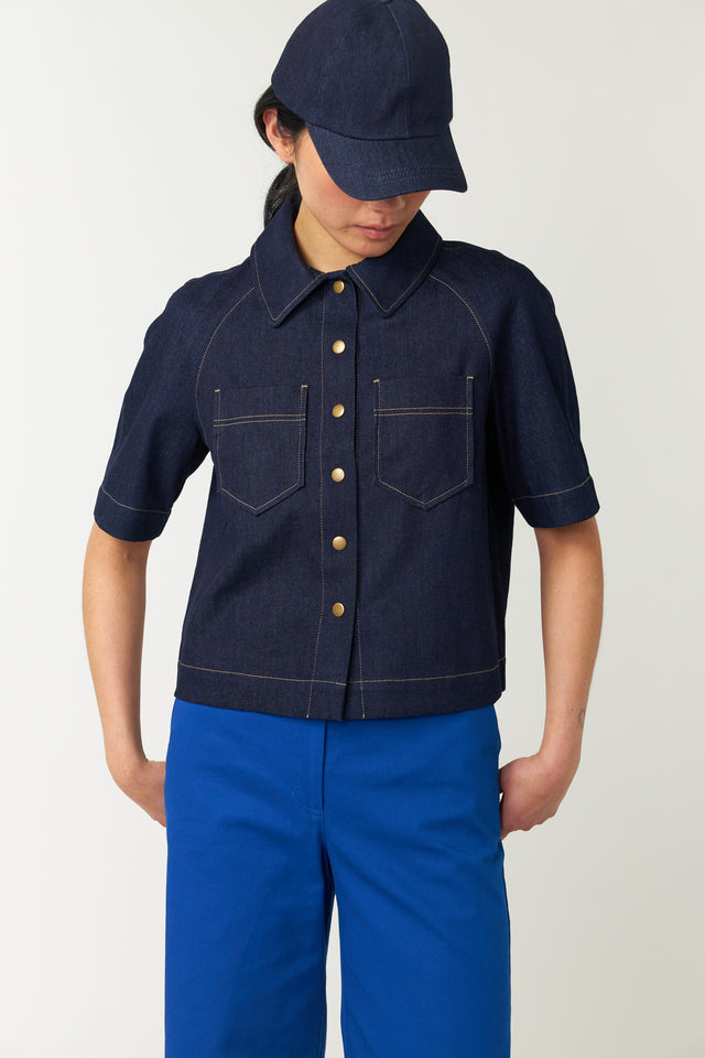 Denim summer jacket