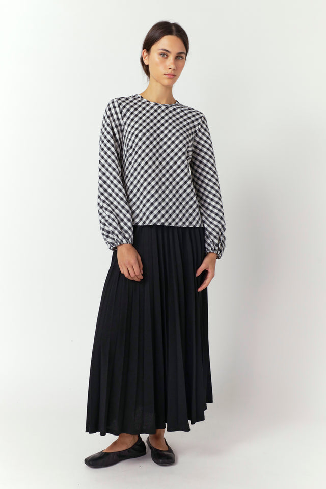 Gingham top