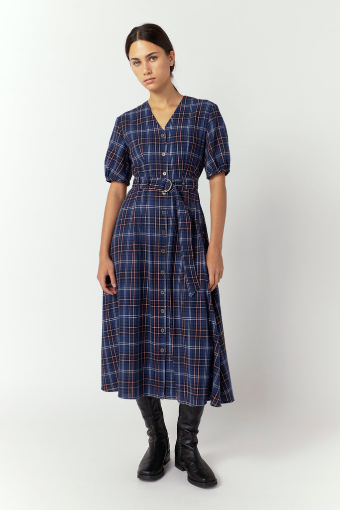 Plaid dress