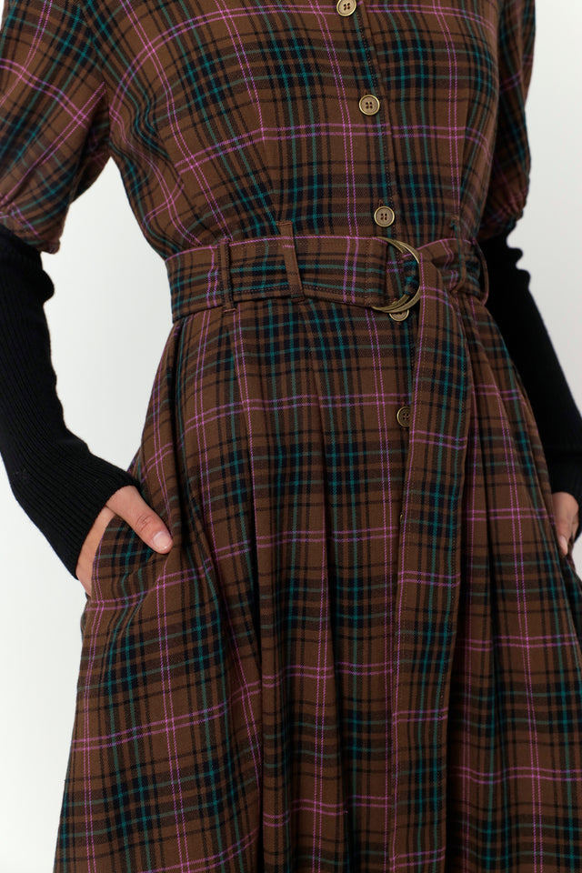 Plaid dress