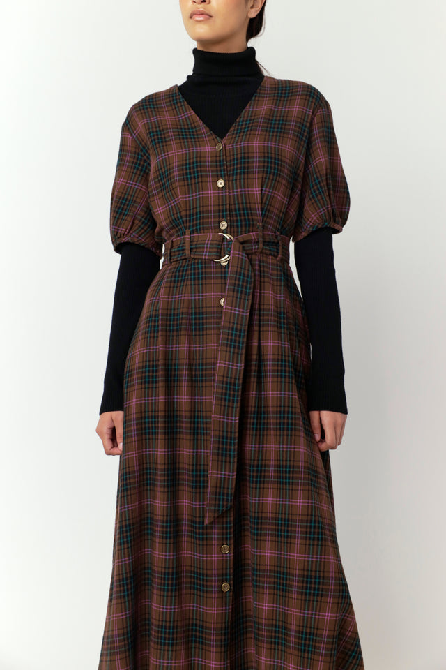 Plaid dress
