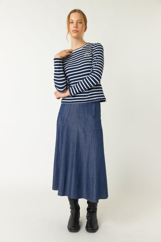 Sailor stripe top