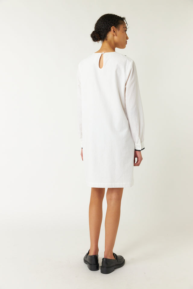 Pintucked dress