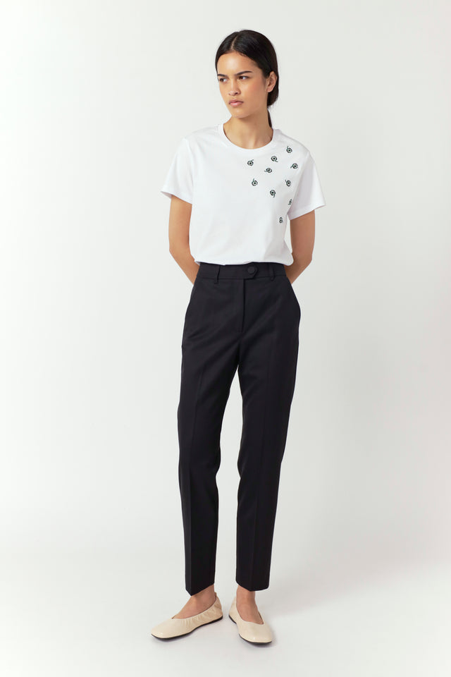 Scattered pansy t-shirt