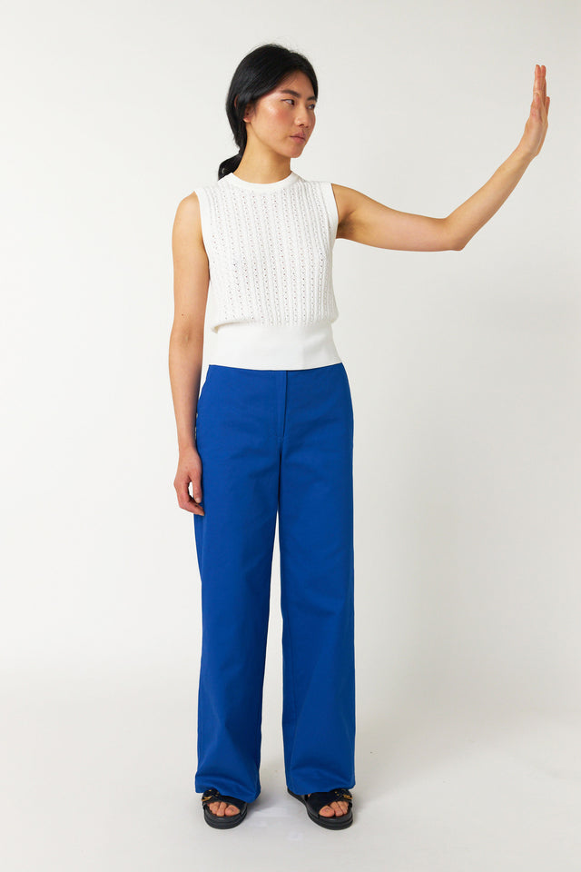 Workwear wide leg pant