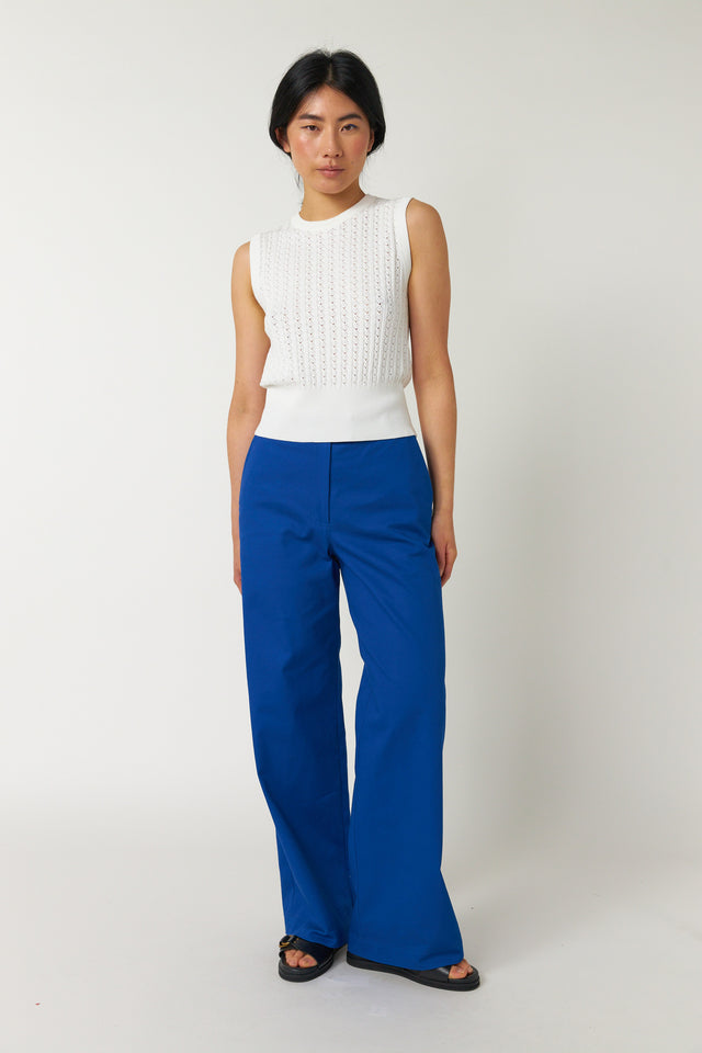 Workwear wide leg pant