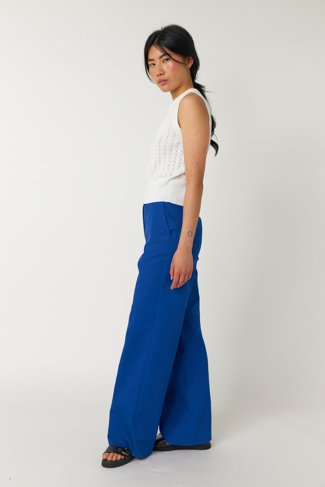 Workwear wide leg pant