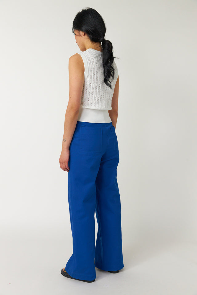 Workwear wide leg pant