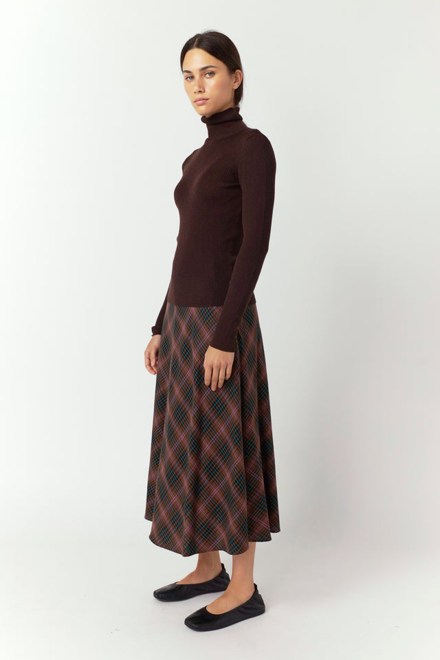 Plaid skirt