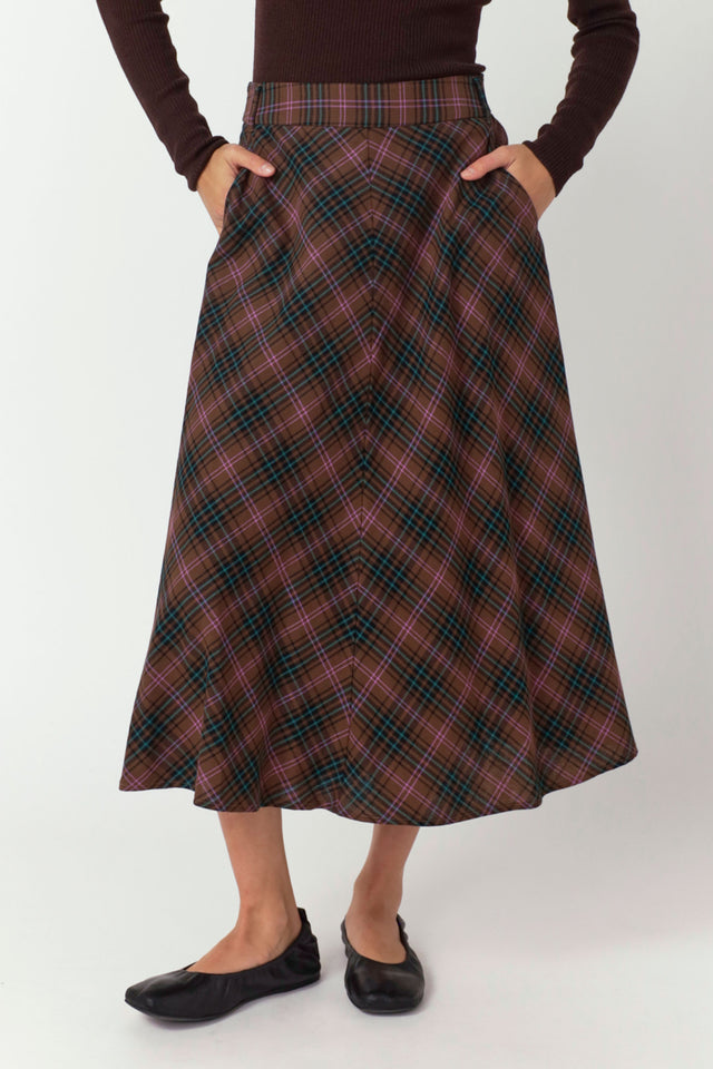 Plaid skirt