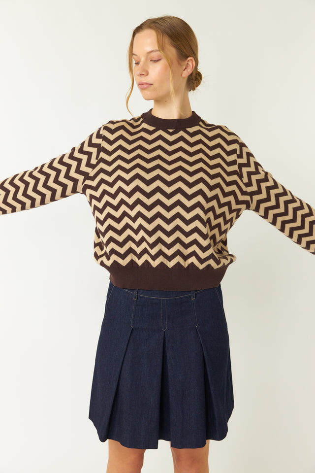 Twin peaks jumper