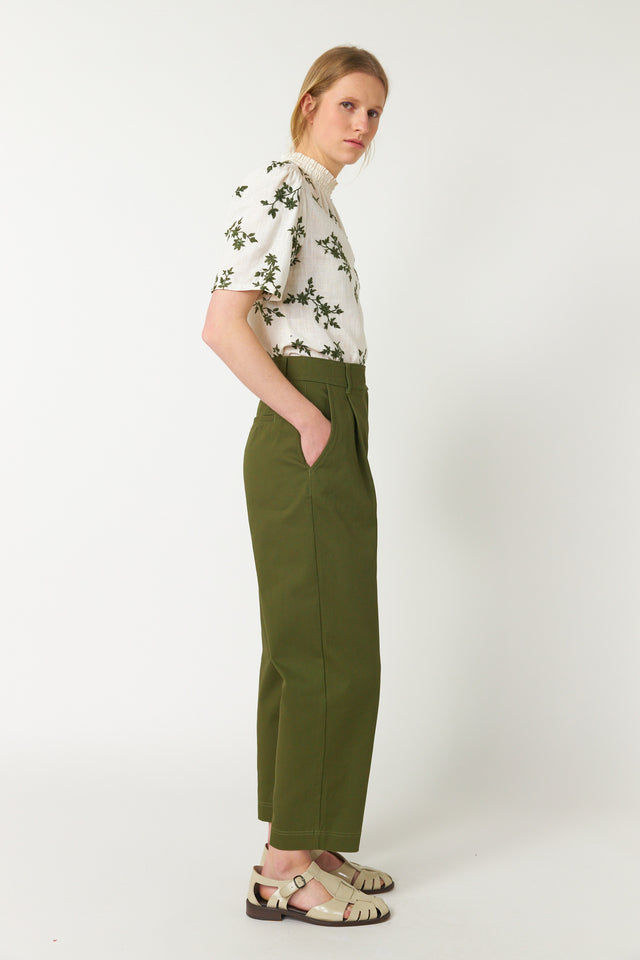 Workwear barrel pant