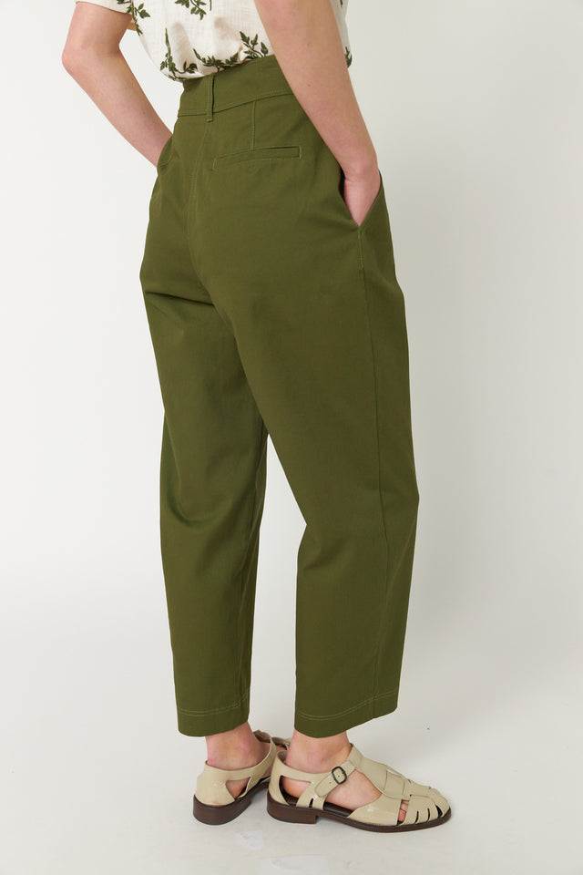 Workwear barrel pant