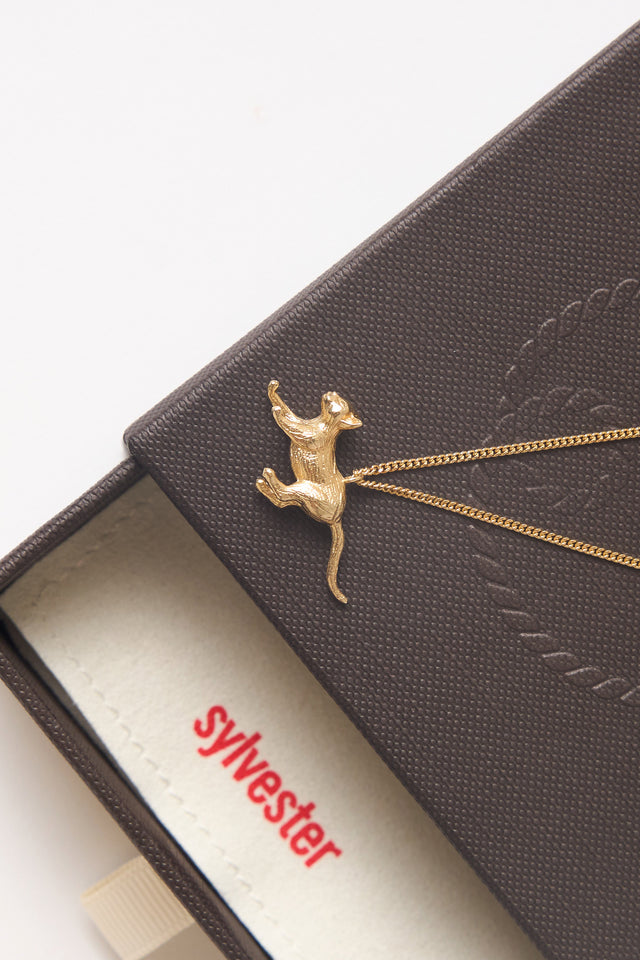 Alley cat necklace