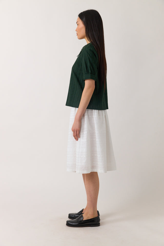 Forget-me-not blouse