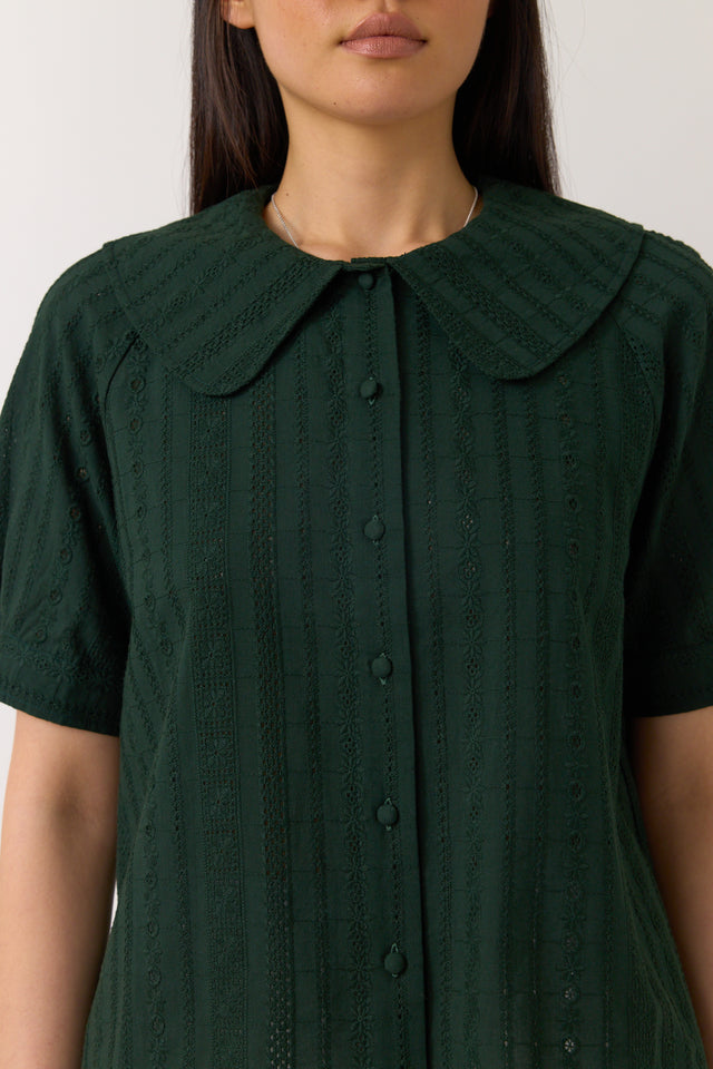 Forget-me-not blouse