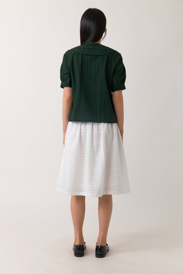 Forget-me-not blouse