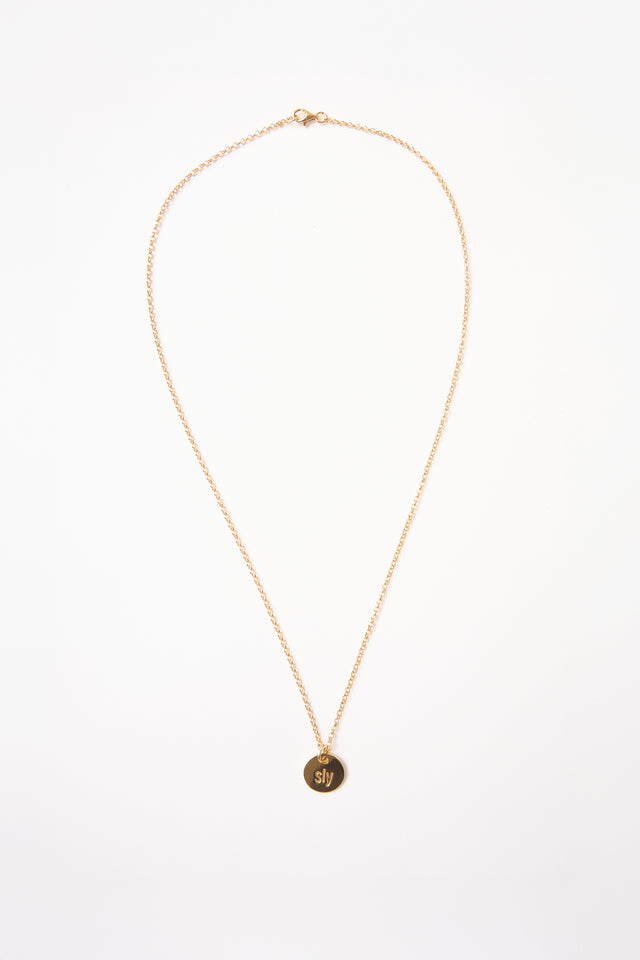 Sly pendant necklace
