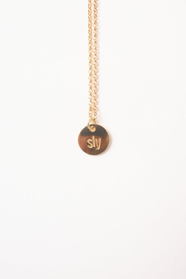 Sly pendant necklace