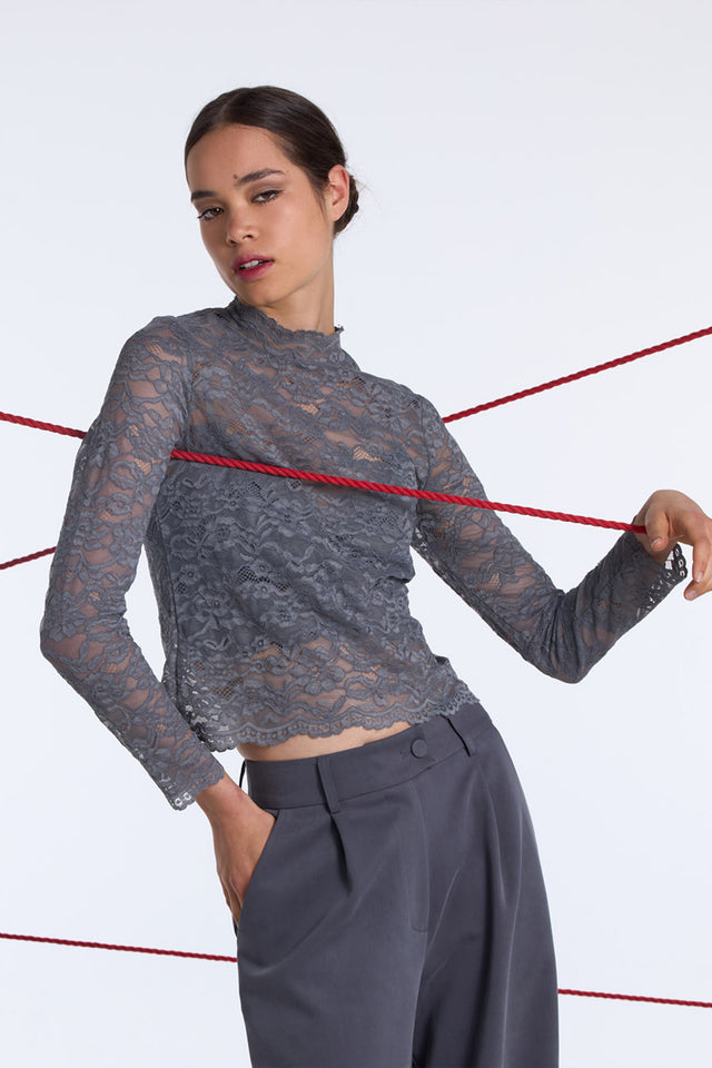 Gossamer top