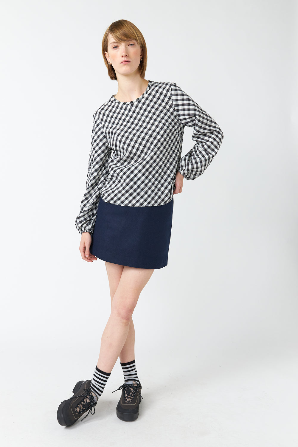 Gingham top