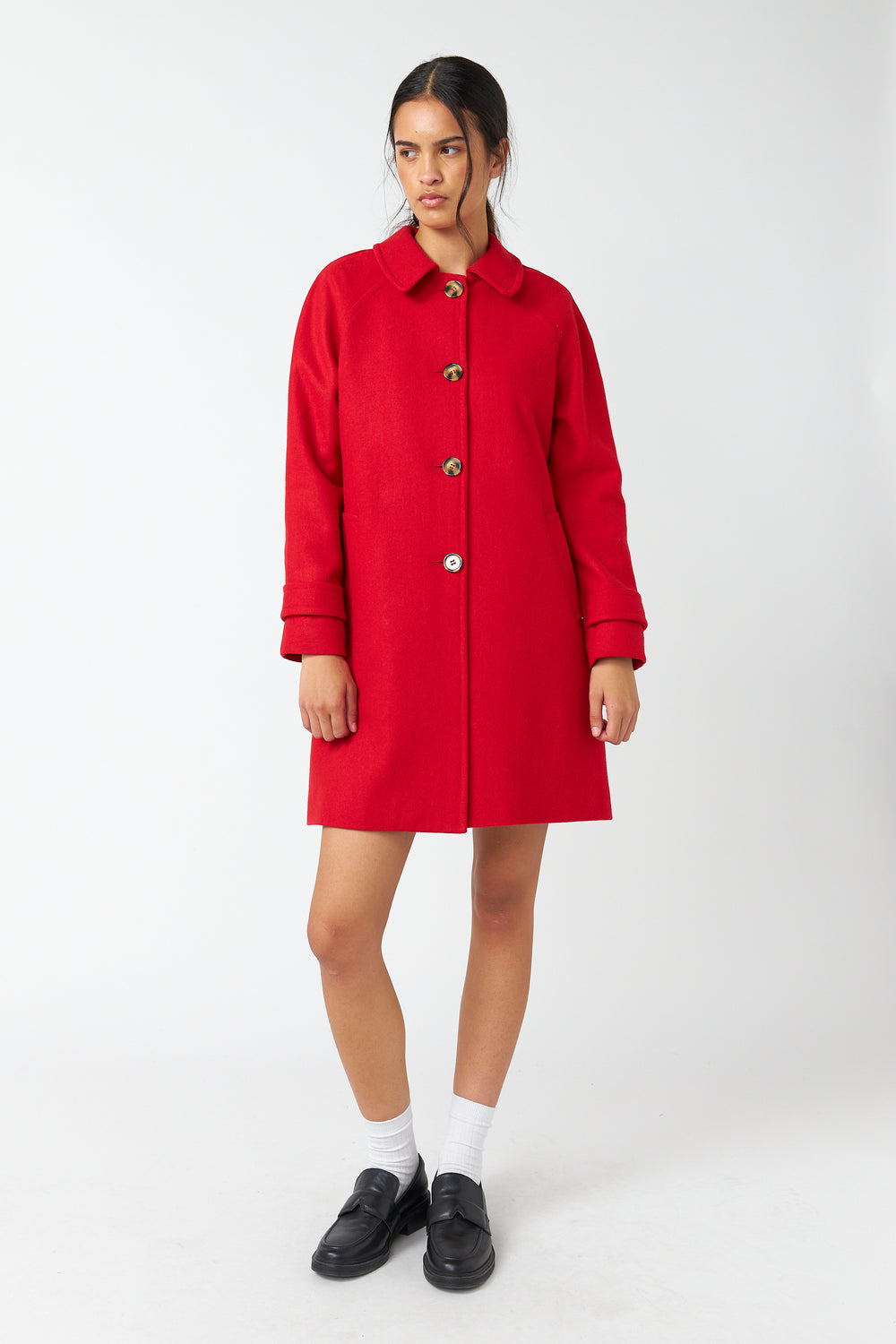 Flannel coat