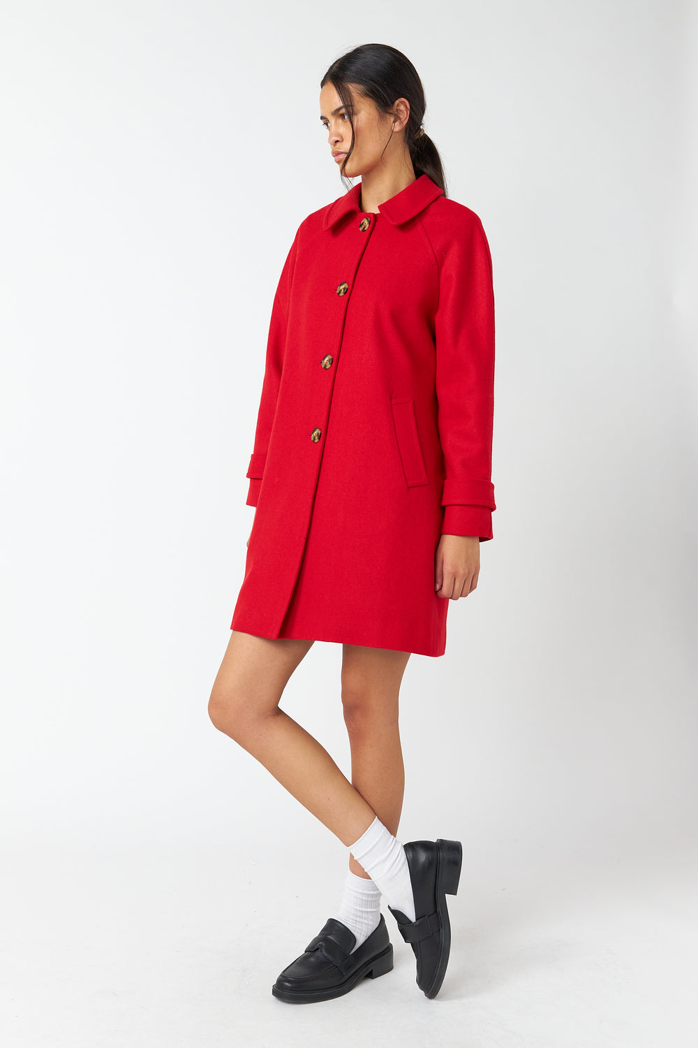 Flannel coat