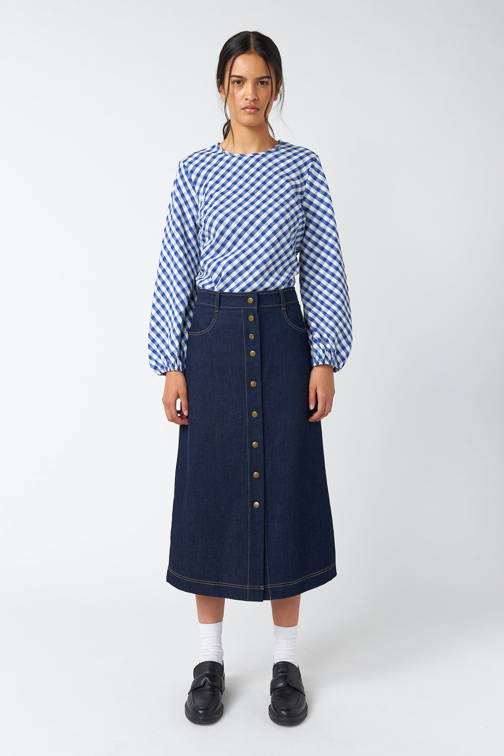 Gingham top