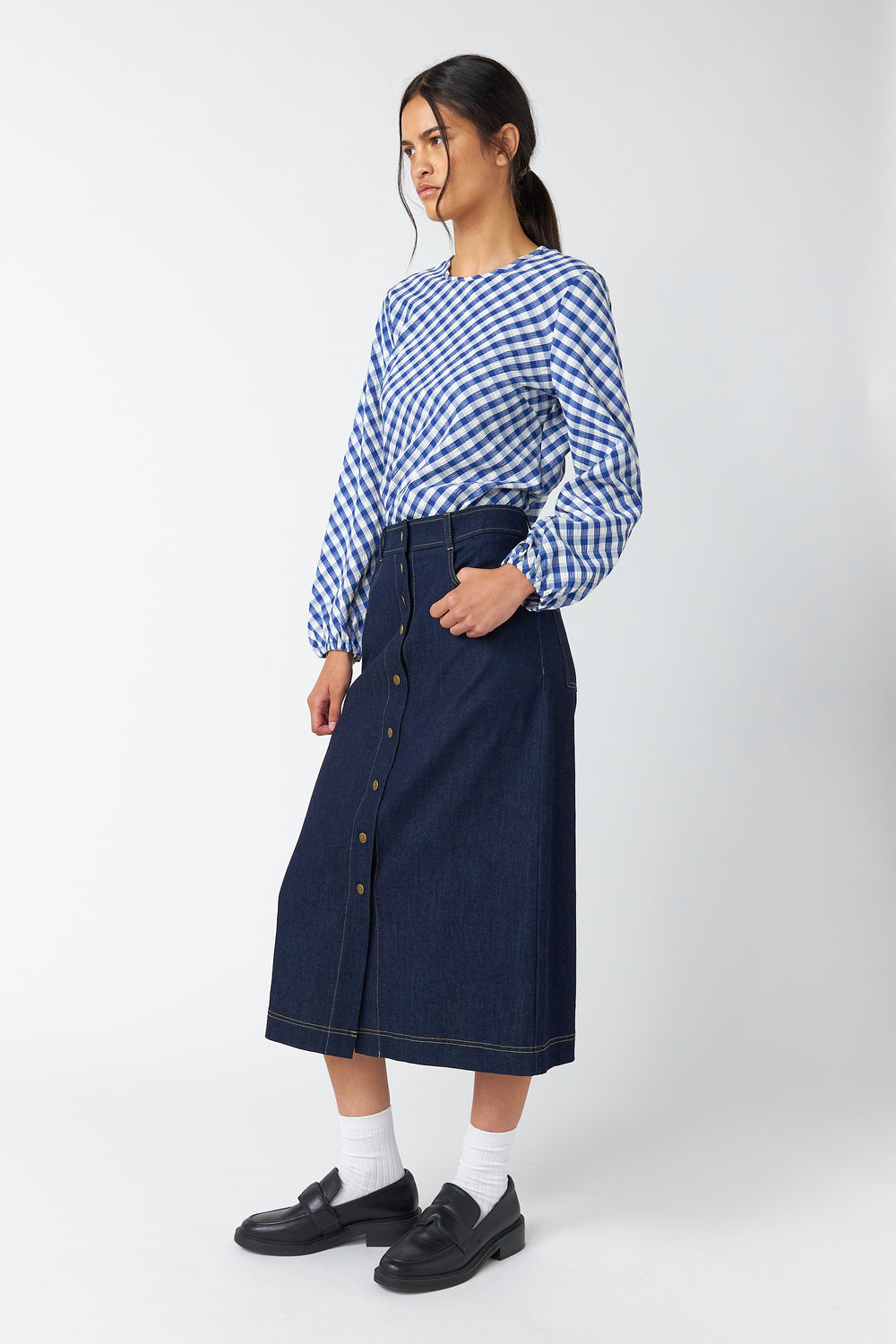 Gingham top