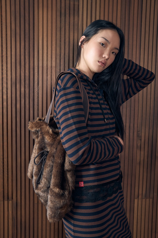 Stripey hoodie